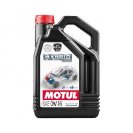 4L 0W16 Hybrid MOTUL API SN синтетическое моторное масло для гибридых авто 0W-16