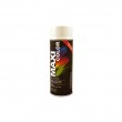 Krēm balta spīdīga nitro krāsa MOTIP RAL9001 - aerosols 400ml 