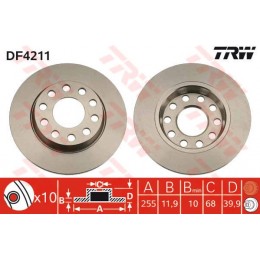 DF4211 TRW  bremžu disks