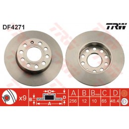 DF4271 TRW  bremžu disks