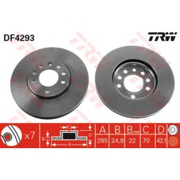 DF4293 TRW  bremžu disks