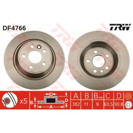 DF4766 TRW  bremžu disks
