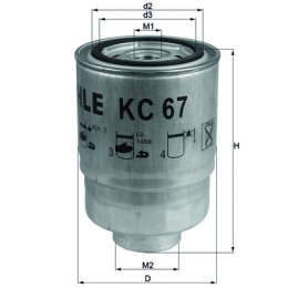 KC67 KNECHT MAHLE FILTER топливный фильтр