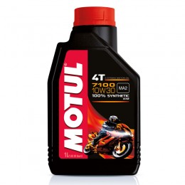 1Л - 7100 MOTUL Ester 4T 10W30 100% синтетическое масло для мотоциклов