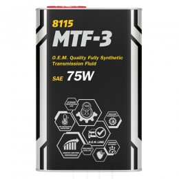 1Л - 75W MTF-3 GL4 MANNOL синтетическое трансмиссионное масло