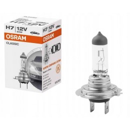 H7 OSRAM Classic auto spuldze 12V 55W PX26d halogēna lampa