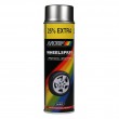 Melna matēta krāsa diskiem MOTIP Wheelspray aerosols 500ml