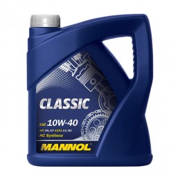 5Л - 10w40 CLASSIC MANNOL 7501 моторное масло