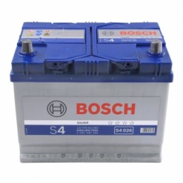70Ah BOSCH 630A,12V Аккумулятор S4026 (-+) 261x175x220mm S4026