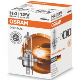H4 OSRAM halogena auto spuldze 12V  60/55W P43t-38 halogēna lampa