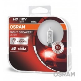 H7 OSRAM NIGHT BREAKER SILVER +100% Box2gab 64210NBS-NBS галогенная лампа 12V H7 55W 12V