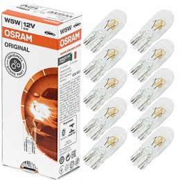 W5W OSRAM - ORIGINAL Germany auto spuldze - 1gab. 12V5W halogēna lampa