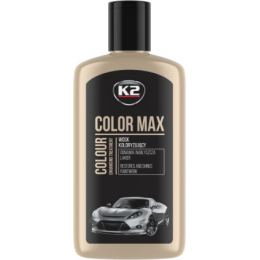 K2 COLOR MAX Melns Auto virsbūves pulieris - krāsas atjaunotājs 250ML
