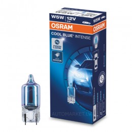 W5W OSRAM COOL BLUE INTENSE - ORIGINAL Germany  авто лампочка  T10 - 12V5W - 1шт.