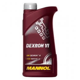  DEXRON VI  AUTOMATIC MANNOL dextron 6 - красное трансмиссионное масло -1Л