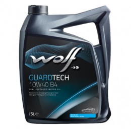 5Л - 10W40 WOLF GUARDTECH полусинтетическое моторное масло