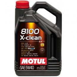 5L MOTUL 8100 X-CLEAN 5W40 C3 моторное масло MB229.51, VW505.01 5w-40