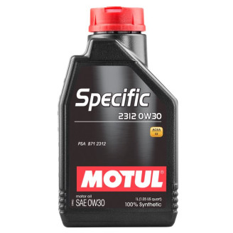 1L - 0W30 MOTUL Specific 2312 PSA dzinēja eļļa
