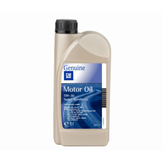 1L - 5W30 GM General motors SUPER SYNTHETIC OPEL Oriģinālā motoru eļļa