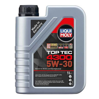 1L - 5W30 LIQUI MOLY Top Tec 4300 motoreļļa