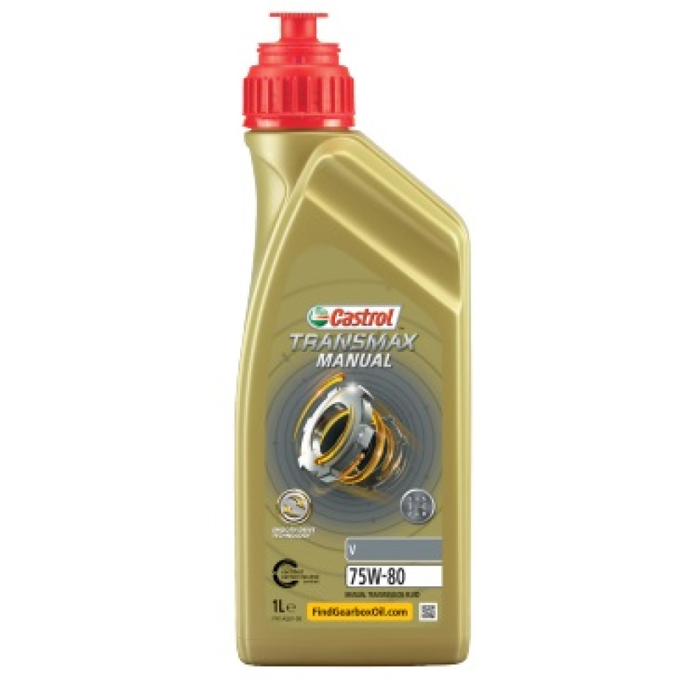 1L - 75W80 TRANSMAX MANUAL V CASTROL Трансмиссионное масло