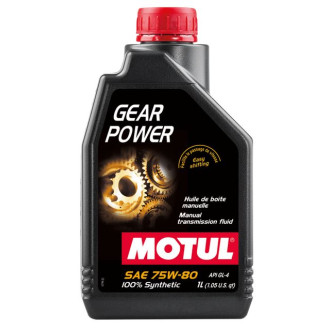 1L - MOTUL GEAR POWER 75W-80 Käigukastiõli