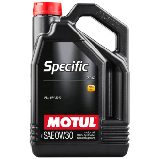 5L - 0W30 MOTUL Specific 2312 PSA dzinēja eļļa