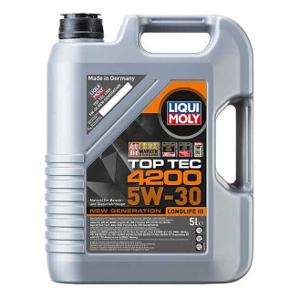 5L - 5W30 LIQUI MOLY Top Tec 4200 New Generation motoreļļa