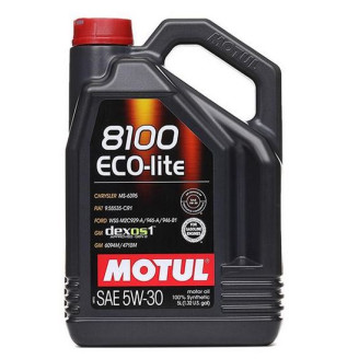 5L - 55W30 MOTUL Eco-lite 8100 API SP/RC GF-5 motoreļļa