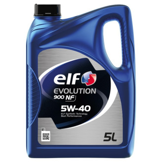 5L - 5W40 ELF EVOLUTION 900 NF motoru eļļa