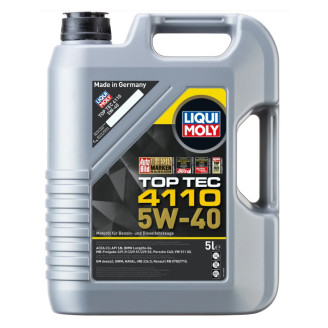 5L - 5W40 LIQUI MOLY Top Tec 4110 motoreļļa