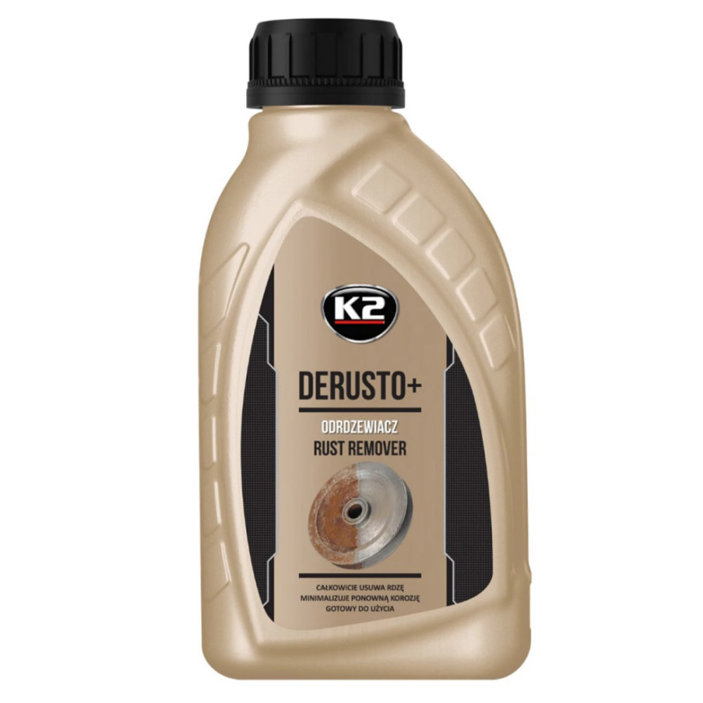 Rūsas pārveidotājs, pretkorozijas līdzeklis K2 DERUSTO + Rust Remower 500ml