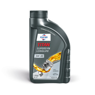 1L - 5W40 FUSCH TITAN SUPERSYN LONGLIFE motoreļļa