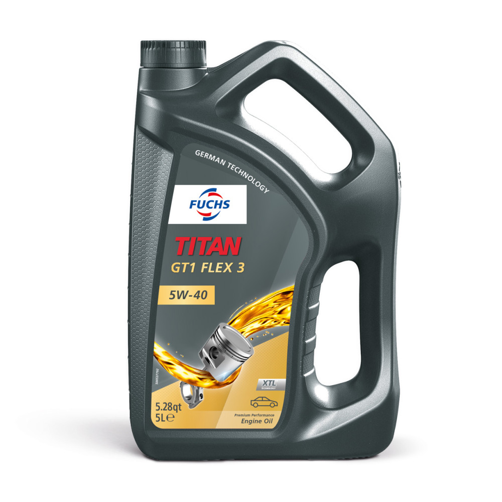 5L - 5W40 FUSCH TITAN GT1 FLEX 3 motoreļļa
