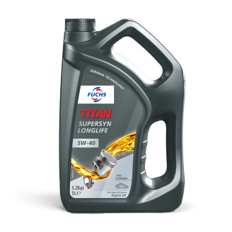 5L - 5W40 FUCHS TITAN SUPERSYN LONGLIFE моторное масло