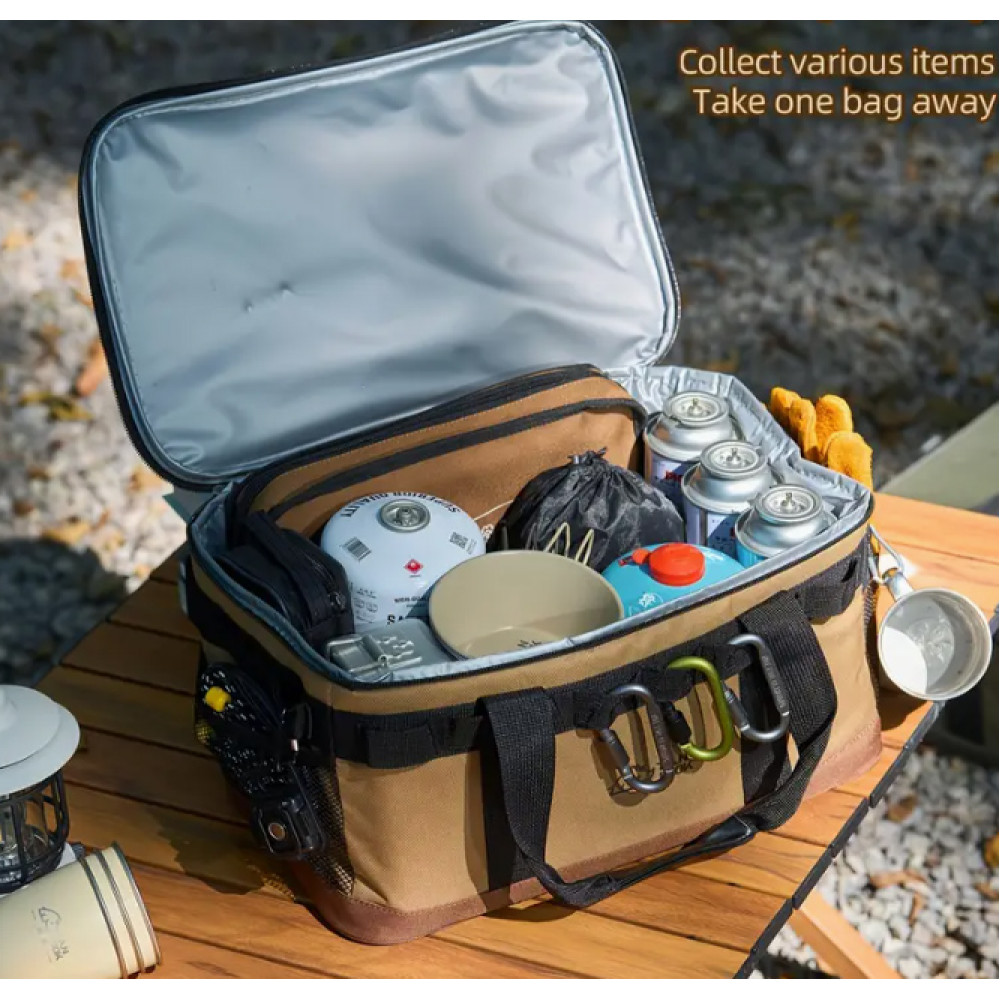 Aukstuma soma - ledusskapis Termosoma piknikam. 25.5cm x 39.5cm x 21cm.