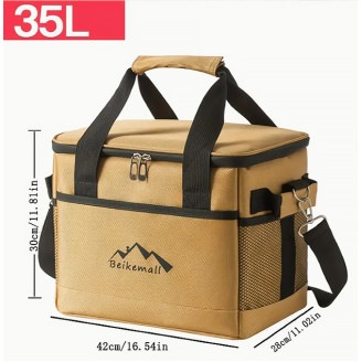 Aukstuma soma - ledusskapis Termosoma piknikam. 36cm x 51cm x 37cm. 35L Aukstuma soma - ledusskapis Termosoma piknikam. 36cm x 51cm x 37cm. 35L