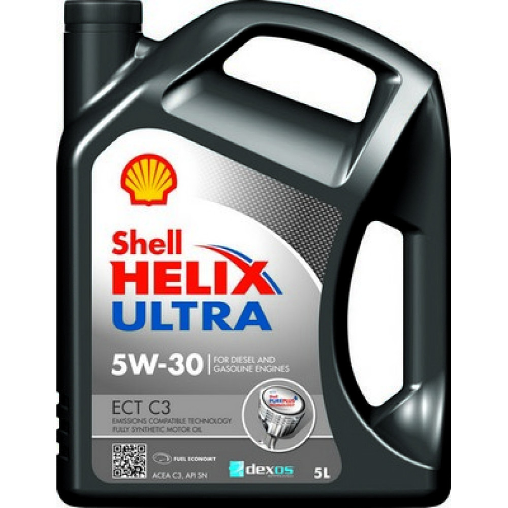 5L 5W30 SHELL HELIX ULTRA ECT C3 motoreļļa 5L 5W30 SHELL HELIX ULTRA ECT C3 motoreļļa