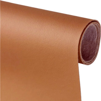 100cm x 50cm Self-Adhesive Leather Caramel beige. For Repairing Leather and Vinyl Products: Car Seats - Furniture - Bags - Shoes