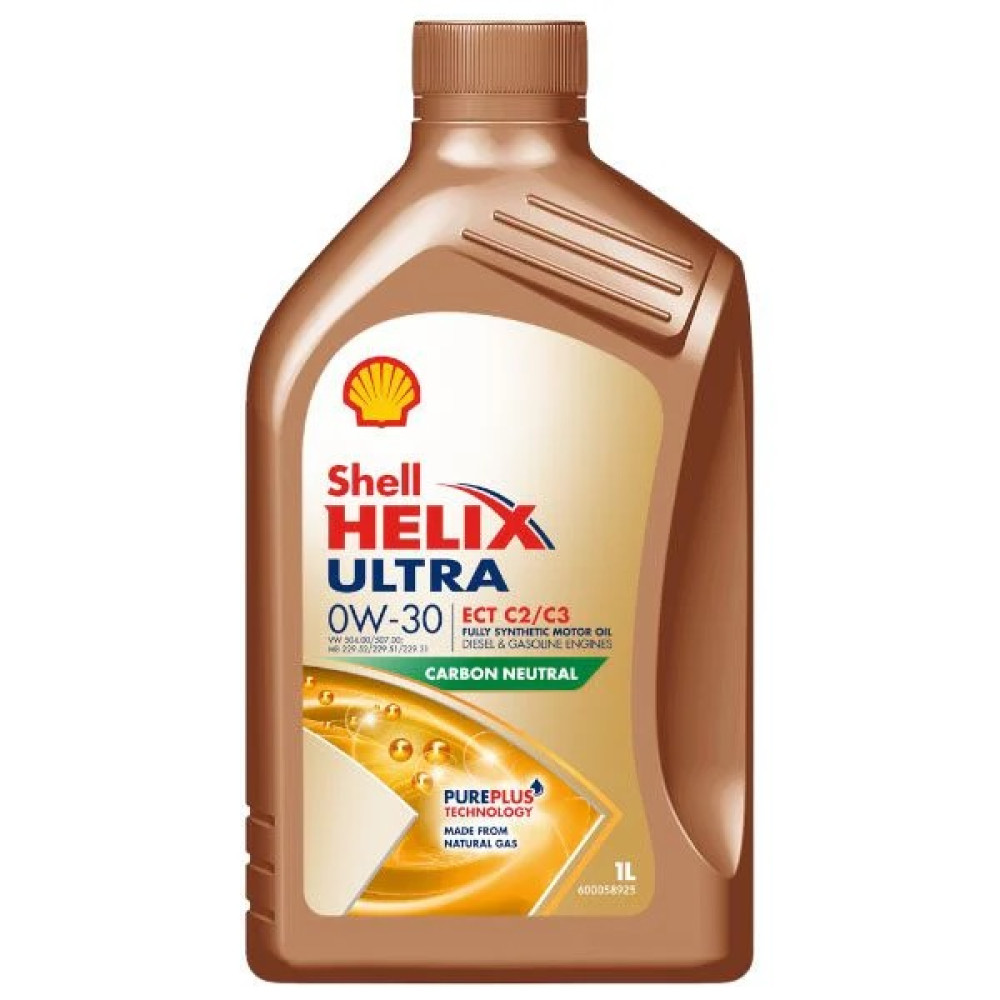 1L - 0W30 SHELL HELIX ULTRA ECT C2C3 motoreļļa 1L - 0W30 SHELL HELIX ULTRA ECT C2C3 motoreļļa