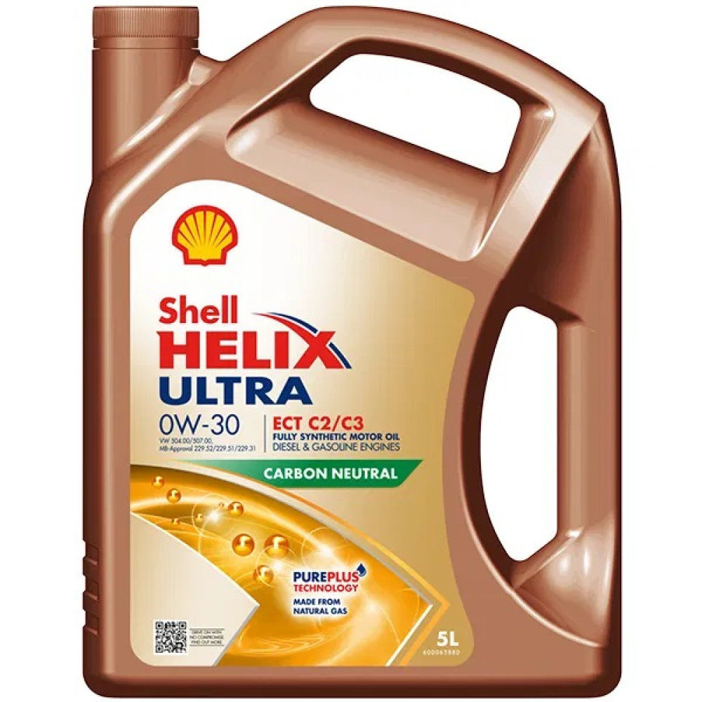 5L - 0W30 SHELL HELIX ULTRA ECT C2C3 motoreļļa 5L - 0W30 SHELL HELIX ULTRA ECT C2C3 motoreļļa