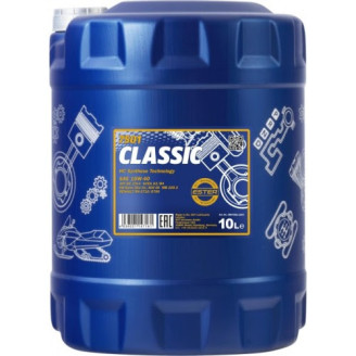 10L - 10w40 CLASSIC MANNOL 7501 pussintetiskā motoreļļa