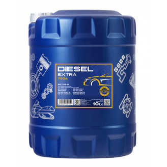 10L - 10w40 Diesel Extra MANNOL 7504 pussintetiskā motoreļļa