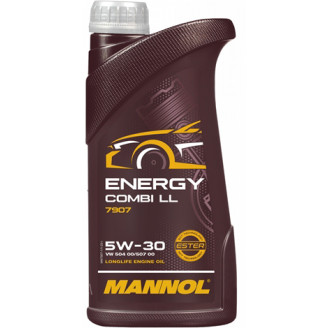1L - 5W30 ENERGY COMBI LL MANNOL 7907 motoreļļa 