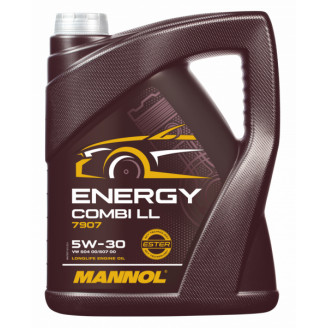 5L - 5W30 ENERGY COMBI LL MANNOL 7907 motoreļļa 
