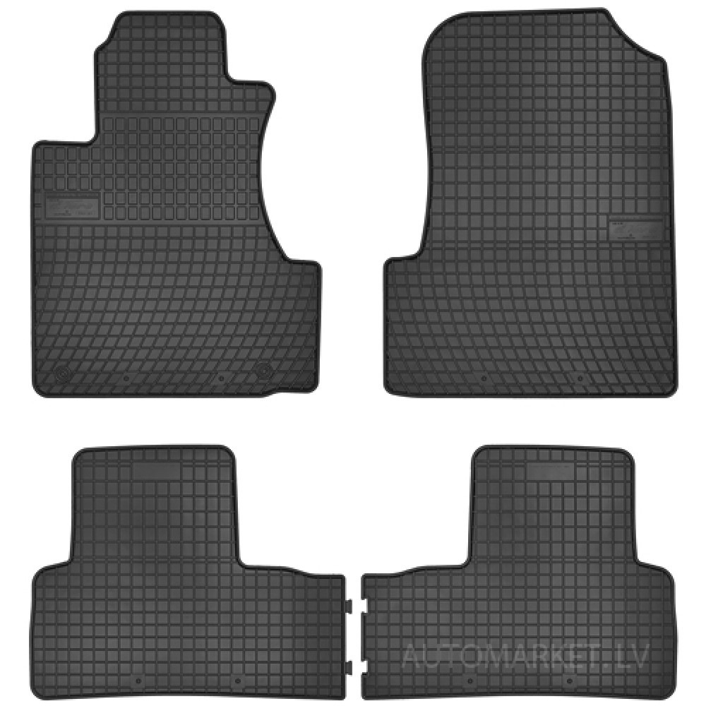 HONDA CRV III 2006 - 2012 Gumijas paklāju komplekts 4gab. FROGUM 0831 HONDA CRV III 2006 - 2012 Gumijas paklāju komplekts 4gab. FROGUM 0831