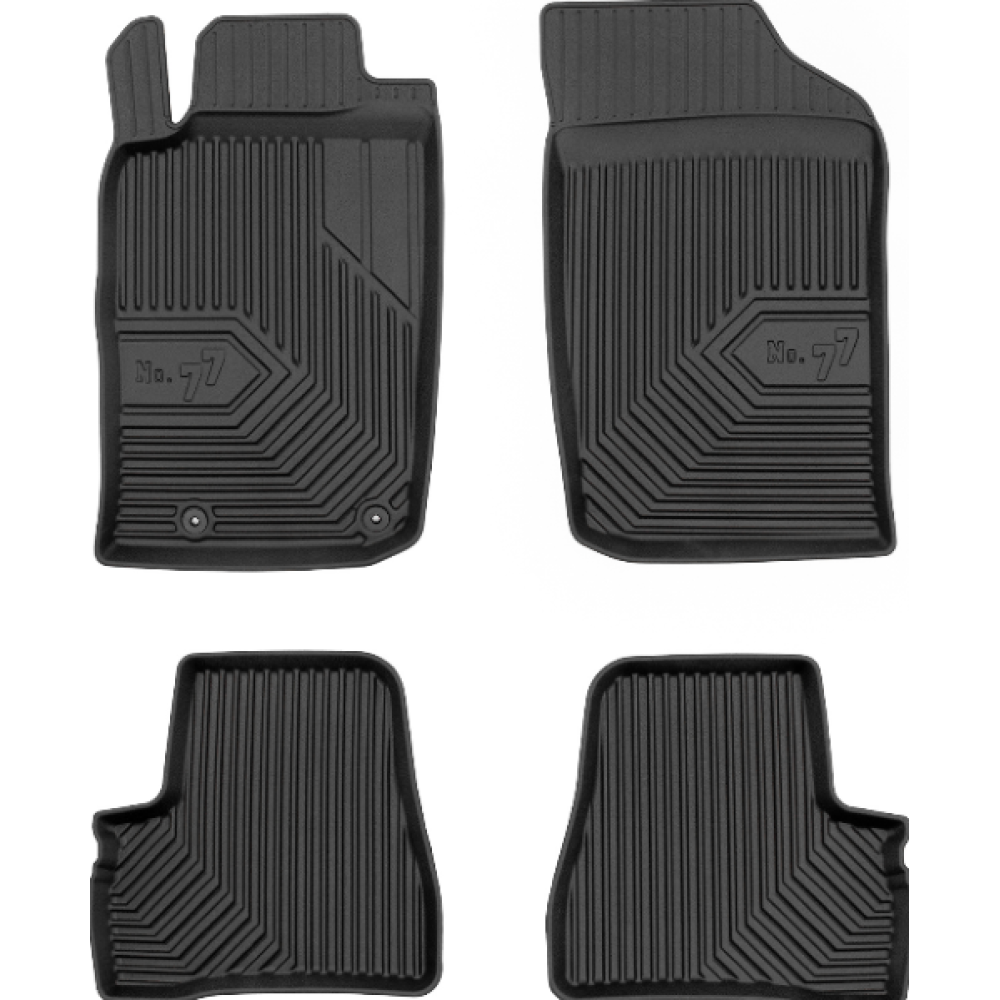 PEUGEOT 206 1998 - 2012 gada 3d Gumijas paklāju komplekts 4gab. FROGUM 77426009