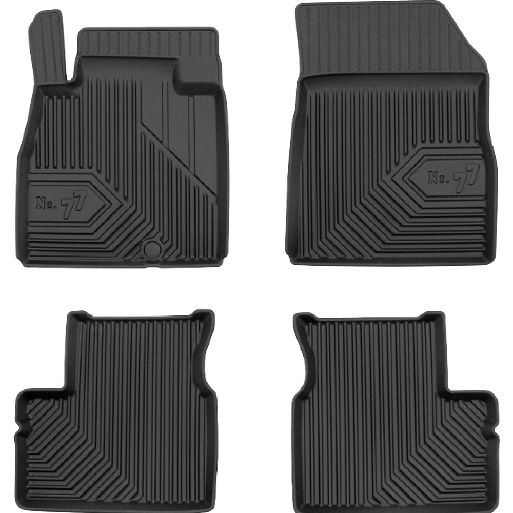 NISSAN MICRA K13 2010 - 2016 gada 3d Gumijas paklāju komplekts 4gab. FROGUM 77426054 NISSAN MICRA K13 2010 - 2016 gada 3d Gumijas paklāju komplekts 4gab. FROGUM 77426054