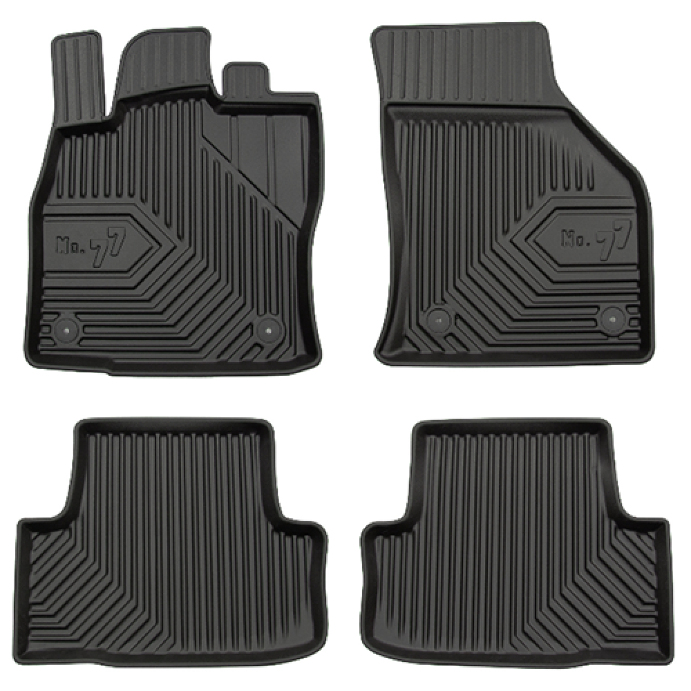 SKODA KAROQ no 2017 gada 3d Gumijas paklāju komplekts 4gab. FROGUM 77407053