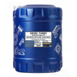 10L - 5w40 DIESEL TURBO MANNOL 7904 motoreļļa
